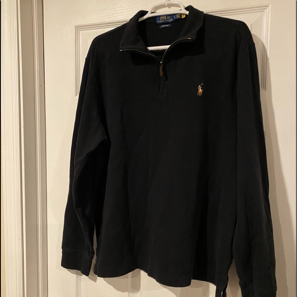 Polo Ralph Lauren Men's Estate-Rib Cotton Quarter-Zip Pullover